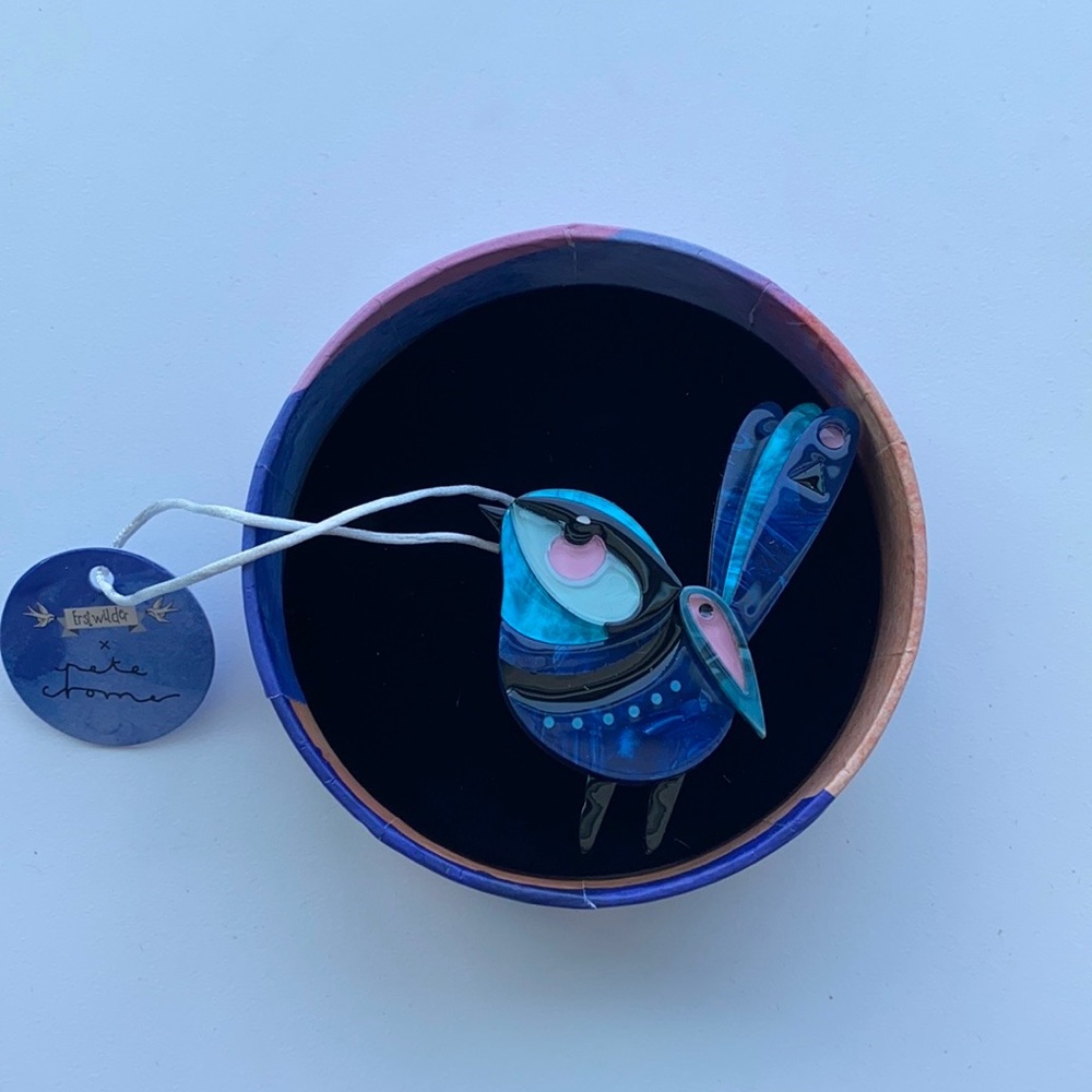 Erstwilder Fairy Wren Brooch